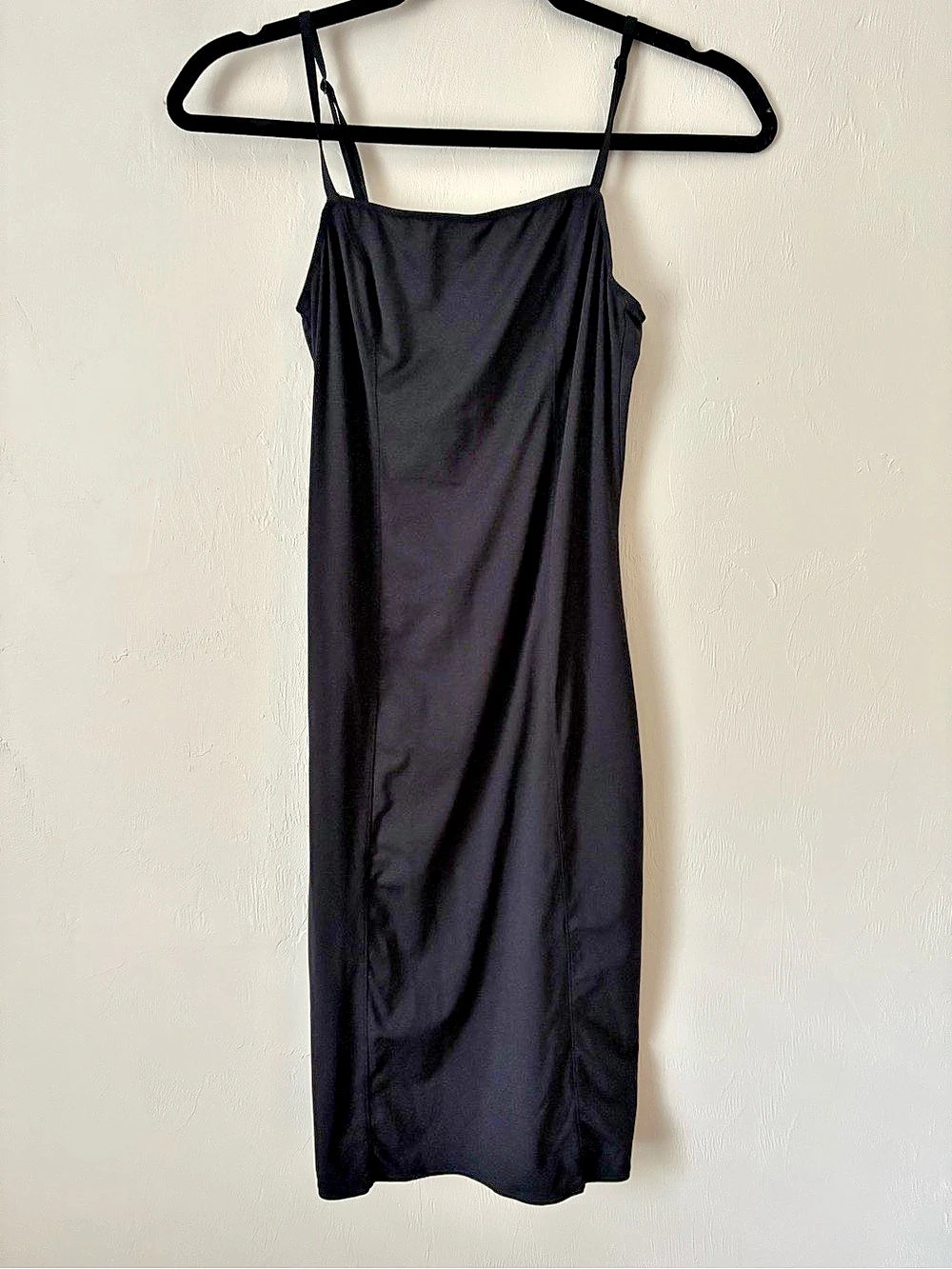 Victoria's Secret Black Midi Slip Dress Like New size Small